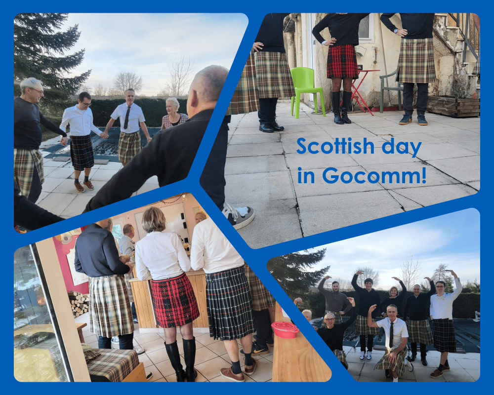 Scottish day in Gocomm! (2)